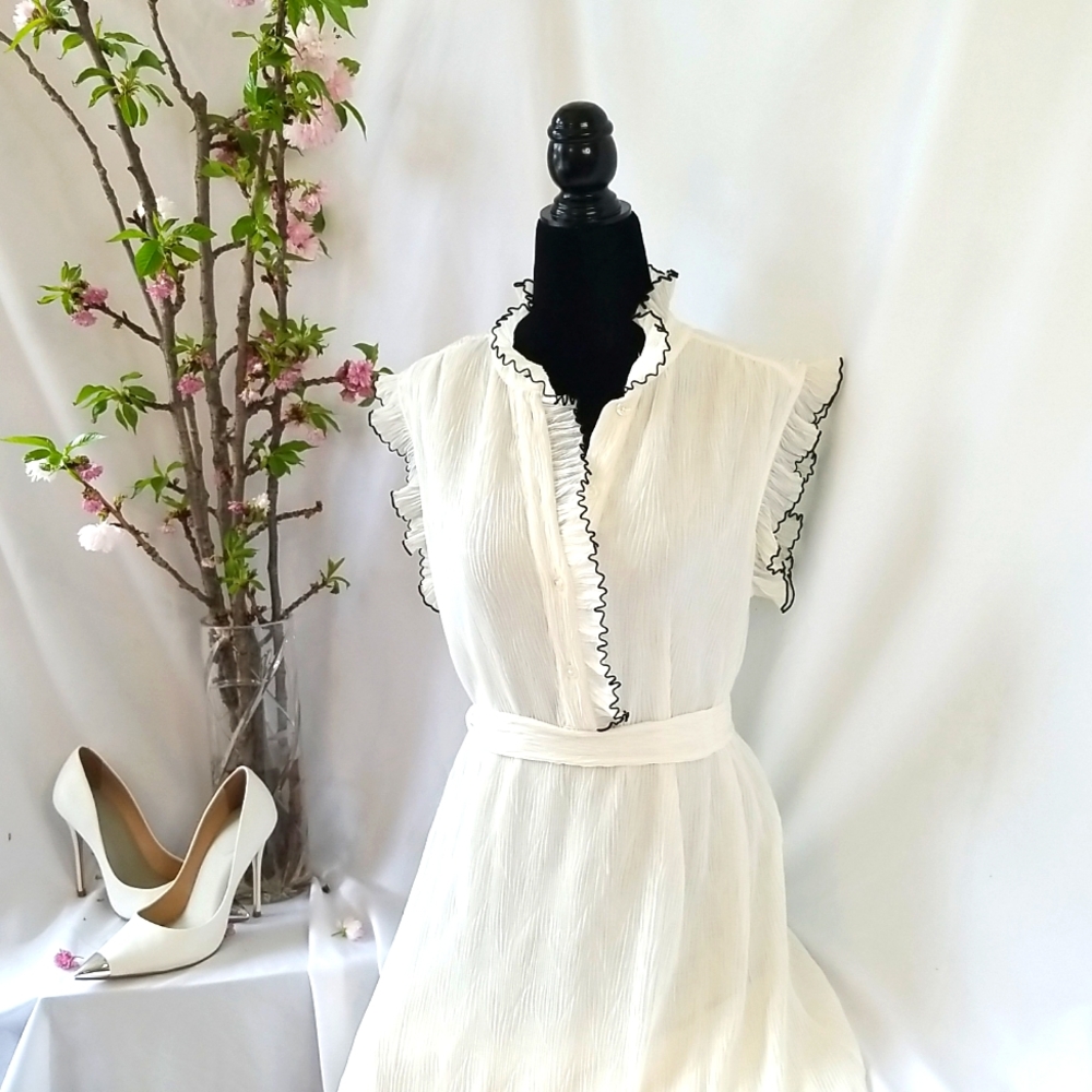 Tory Burch Ruffled Dress - Picture 2 of 4
